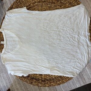 Women's White Short Sleeve Tee